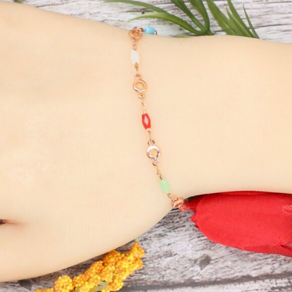 Trendy Bracelet for Girls & Women – Cute, Adjustable & Gift-Ready | MLCRC1941 - Picture 9 of 10